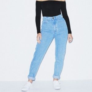 American Apparel Mom Jeans